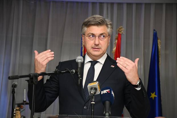 Križevci: Plenković na obilježavanju 33. obljetnice osnutka Hrvatske demokratske zajednice Koprivničko-križevačke županije