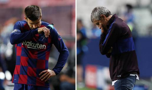 Setien dobio otkaz! Pique kaže: 'Sramota, dotaknuli smo dno'