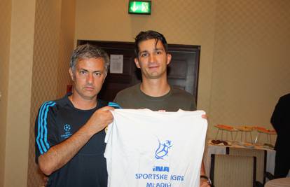 I Jose Mourinho ambasador INA Sportskih igara mladih...