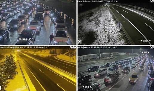 FOTO HAK upozorio na poledicu, snijeg i dalje pada. Zagu&zcaron;valo je na Bajakovu: Ovo su kadrovi...