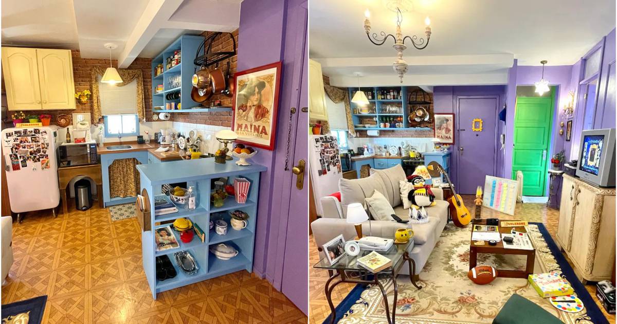 Apartment Decorated Like ‘Friends’ Set Available for Rent