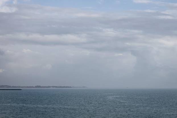 Zadar: Magla na moru