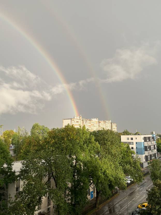 FOTO Poslije kiše, dolazi duga. Ili dvije? Pogledajte ove prizore