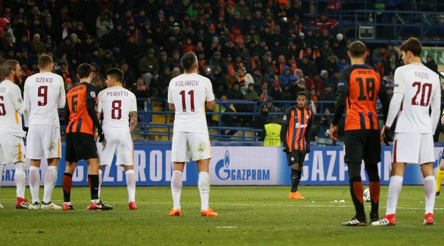Champions League Round of 16 First Leg - Shakhtar Donetsk vs AS Roma