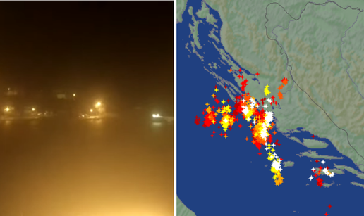 Potop na obali! Na otoku Žirju palo rekordnih 265 mm kiše