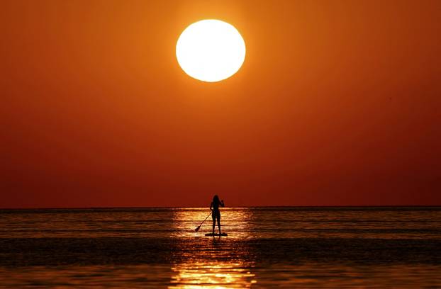 Marine heatwave pushes up Mediterranean Sea temperature