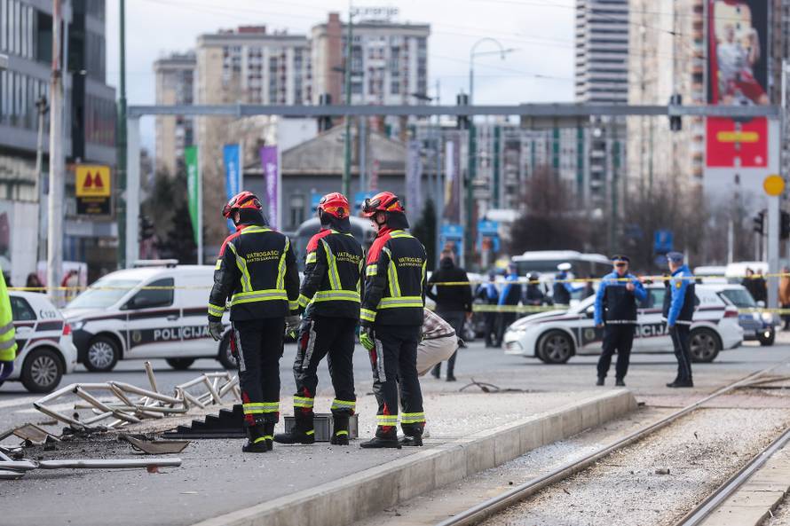 Sarajevo: Tramvaj iskočio iz tračnica u središtu grada