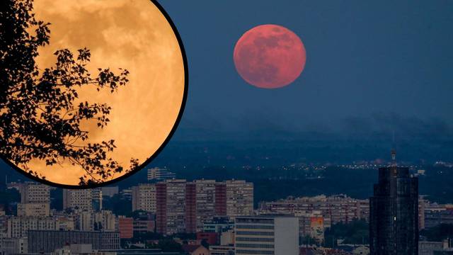 Kakav je kod vas? Supermjesec opet zasvijetlio nad Hrvatskom