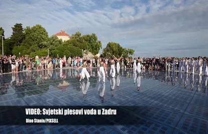 Zadar dio globalnog projekta: Svjetski ples voda na "Suncu"