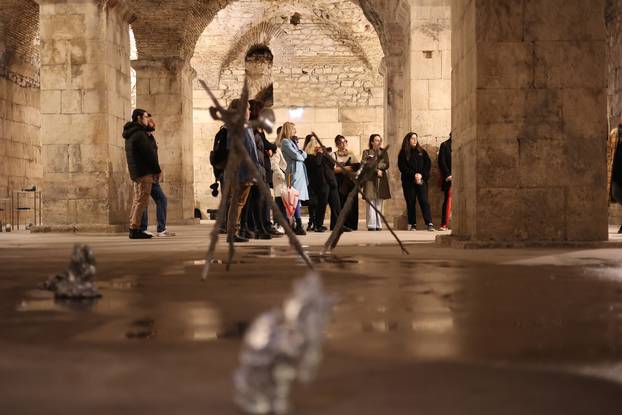 Split: U Dioklecijanovim podrumima otvorena izložba Martine Miholić "Dream waves: undercurrent noise"