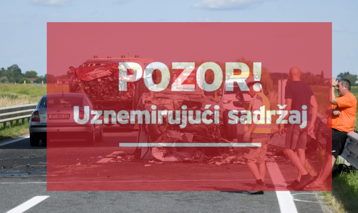 FOTO Jedan auto skroz smrskan, a drugi zavr&scaron;io na krovu. Ovo je mjesto tragedije u Virovitici