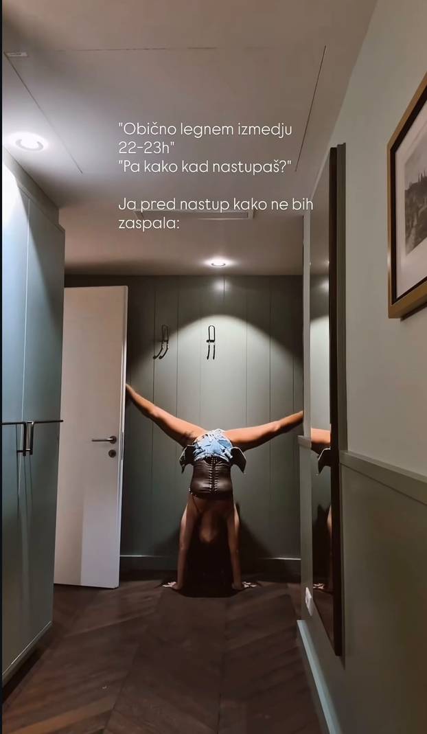 FOTO Fatalna Džehy pokazala što radi kako ne bi zaspala: 'Inače idem ranije spavati'