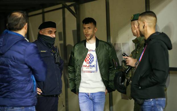 Split: Ivan Perišić stigao je na Hajdukovu utakmicu