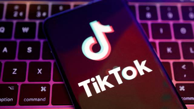 FILE PHOTO: FILE PHOTO: Illustration shows TikTok app logo