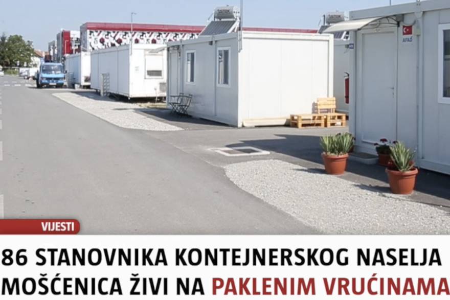 [TOP 3 VIJESTI DANA] Političari ljetuju, a Petrinjci u kontejnerskom naselju pokušavaju preživjeti vručinu: 'Rekli su nam da im ne dosađujemo pozivima'