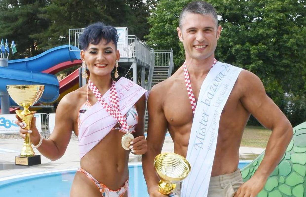 Vrelo u Sisku: Martin i Maruška postali su mister i miss bazena