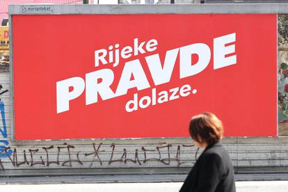 Zagreb: Rijeke pravde na plakatima diljem Hrvatske