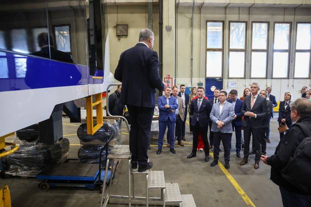 Zagreb: Oleg Butković sa suradnicima obišao je proizvodni pogon Končara 