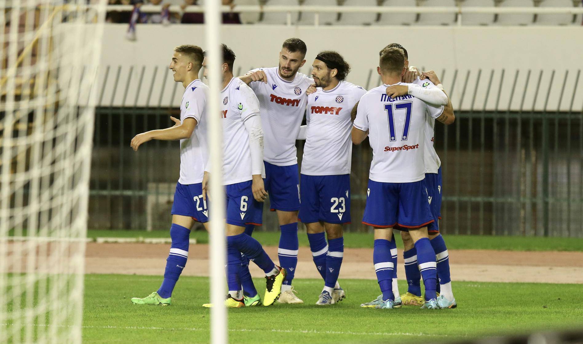 Hajduk slavio 2:1 protiv Varaždina u 12. kolu SuperSport HNL-a