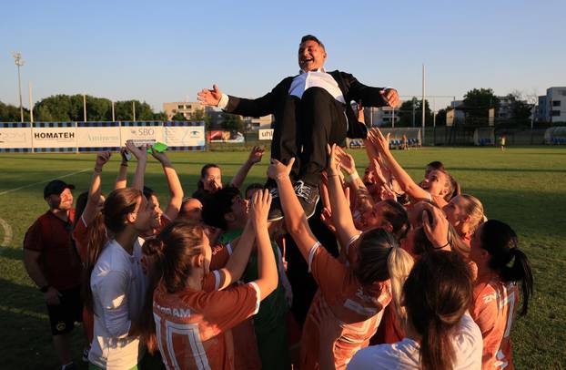 Nogometašice Agrama prvi put u povijesti osvojile naslov prvakinja Hrvatske