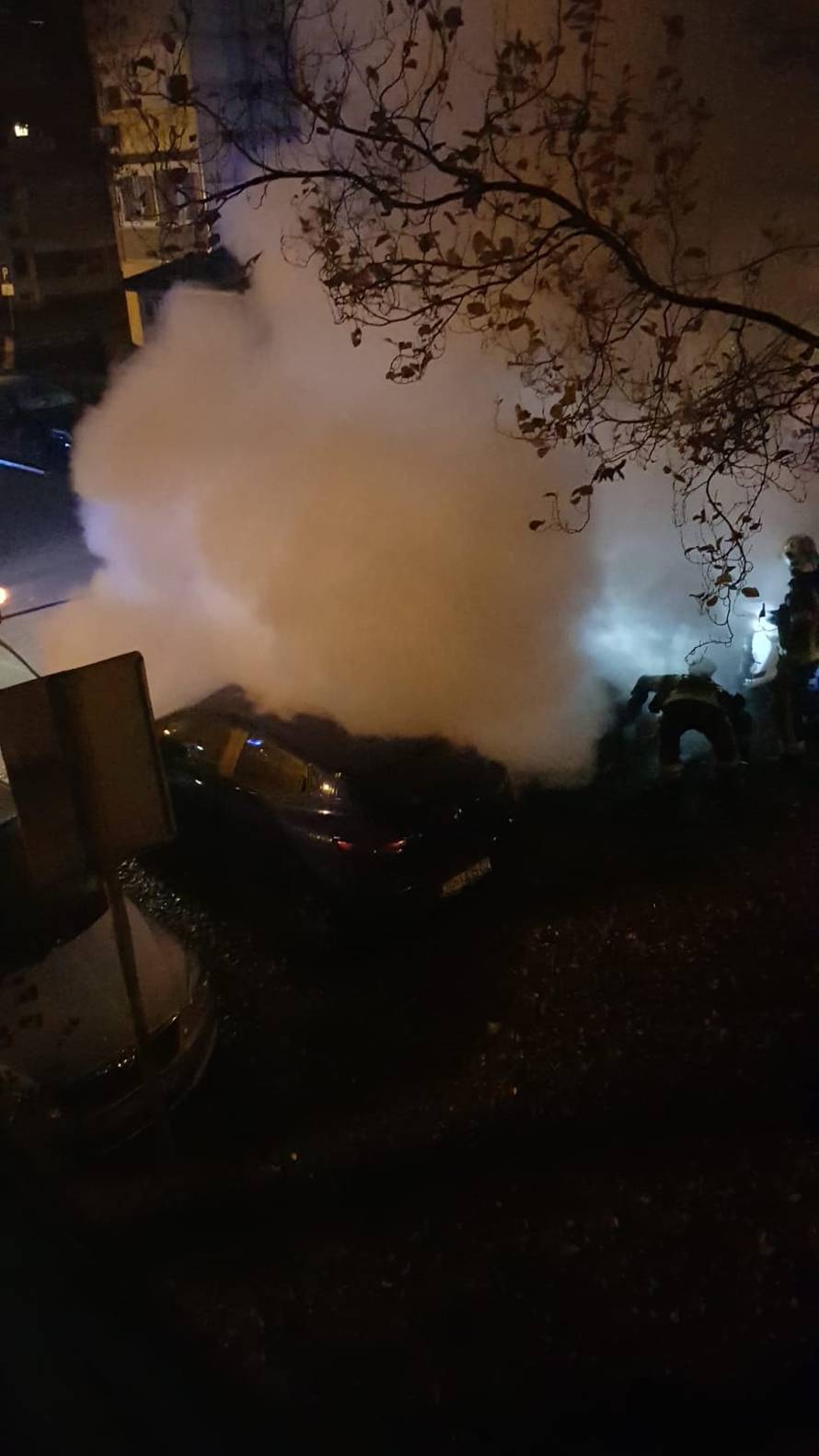 VIDEO U Zagrebu gorjeli auti