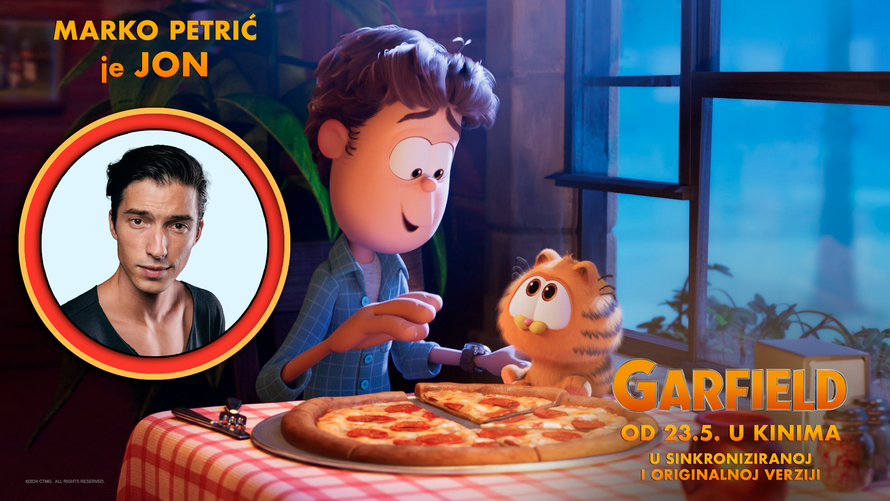 U kina stiže Garfield - Savršeni obiteljski film!