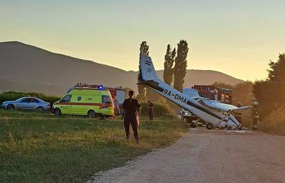 Preživio je pad aviona u Sinju: 'Motoru je počela padati snaga, prije leta nismo naišli na kvar'