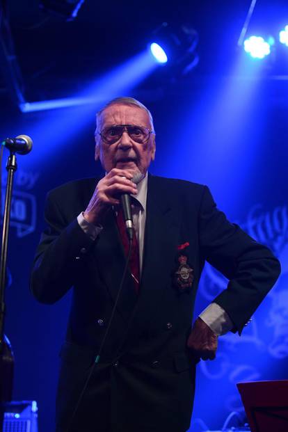 FOTO Jimmy Stanić (95) održao je koncert u zagrebačkom klubu