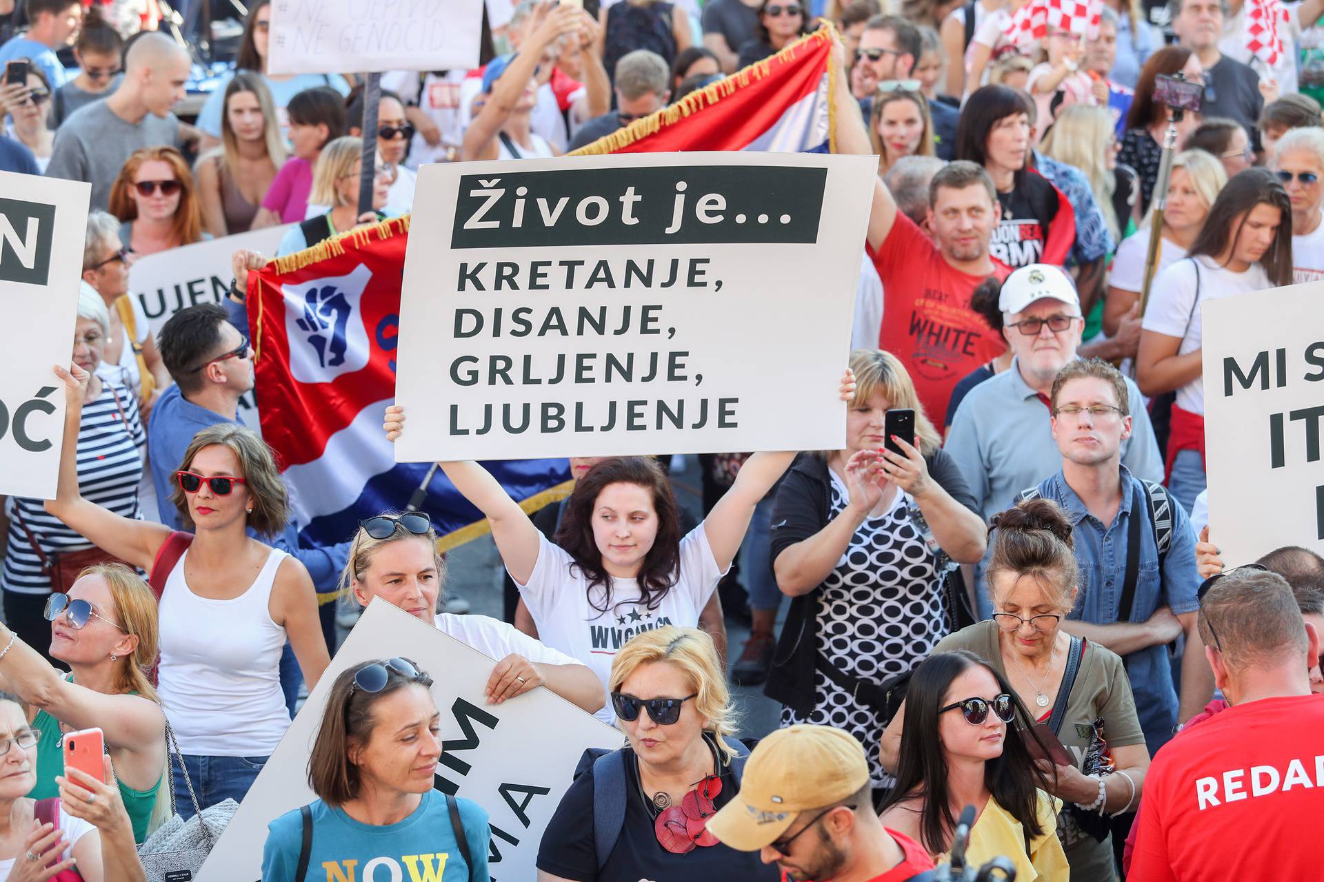 Zagreb: Na Trgu bana Jelačića održan Festival slobode