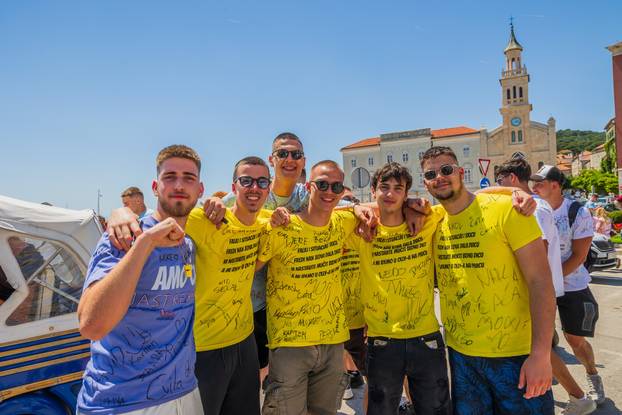 Split: Grad Split i gradonačelnik Šuta organizirali po prvi put okupljanje maturanata na Rivi