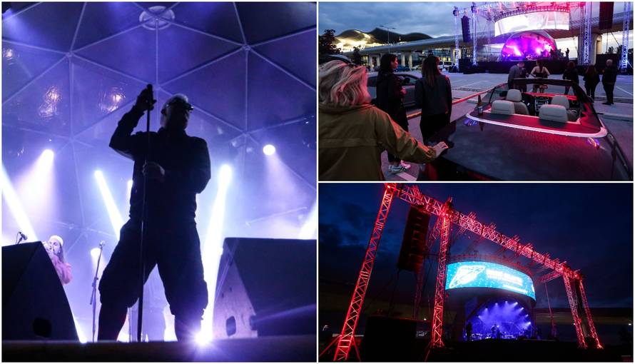 Kawasaki 3P oduševio publiku drive-in koncertom u Zagrebu