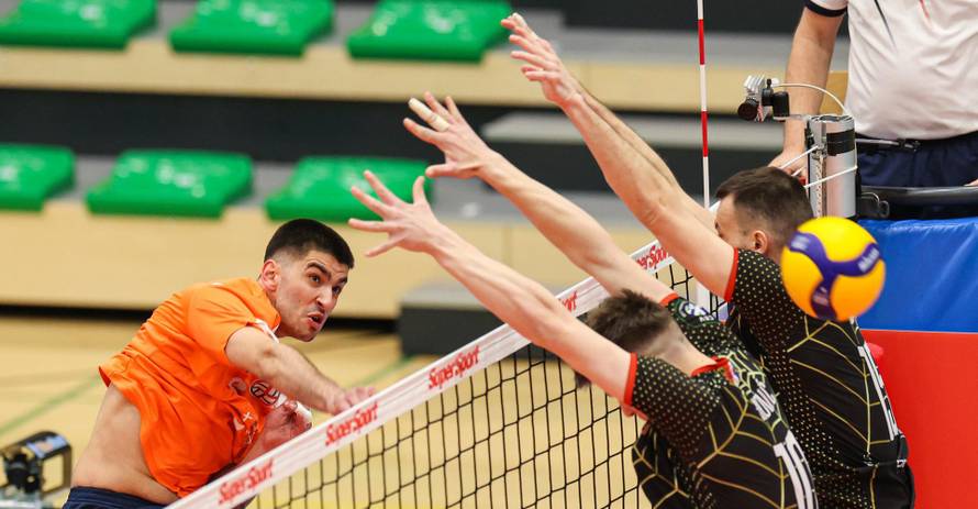 Sisak: Finale kupa za odbojkaše, MOK Mursa Osijek -  HAOK Mladost