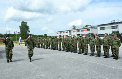 Svečano ispratili 43. HRVCON u operaciju KFOR na Kosovo
