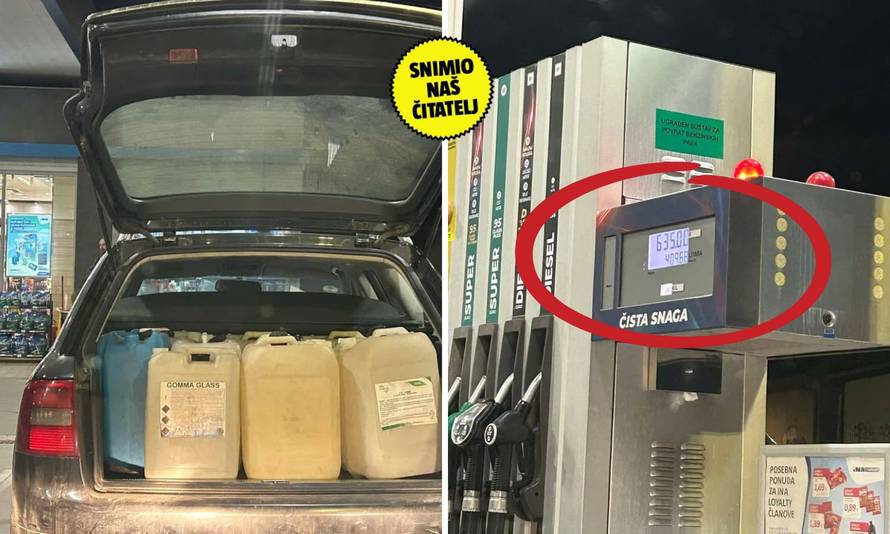 'U Virovitici natočio više od 400 litara dizela i pitao na blagajni kako to da više nema goriva!?'