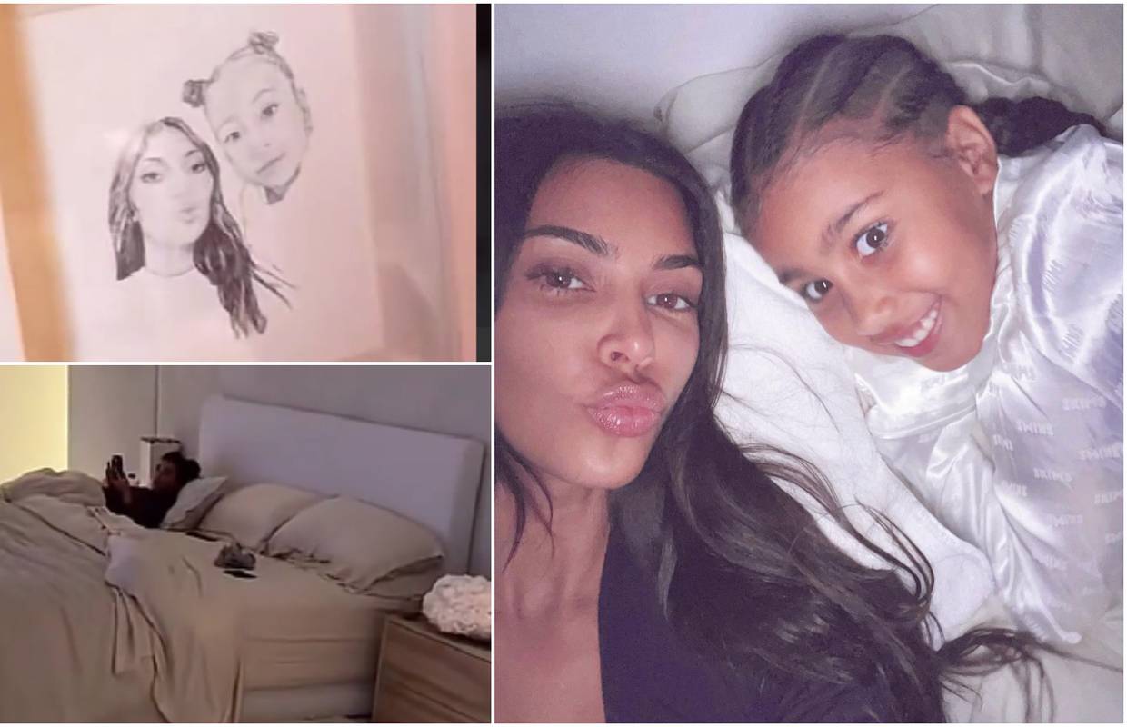 Kći Kardashianke upalila video uživo na TikToku i snimila Kim u krevetu: Hej, ne smiješ to raditi!