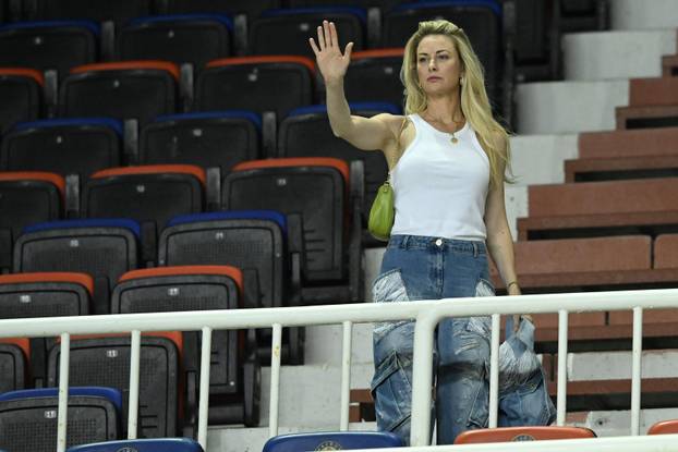 Split: Iris Rajčić na derbju Hajduka i Dinama