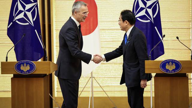NATO Secretary General Stoltenberg Visits Japan