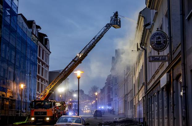 Fire in Flensburg