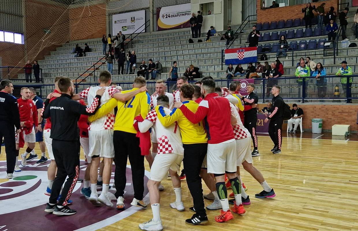 Hrvatski rukometaši u finalu na Olimpijadi gluhi: Idu na Nijemce