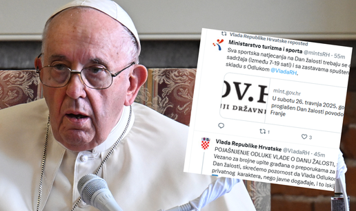 Danas je Dan žalosti: Evo što je sve zabranjeno zbog smrti Pape