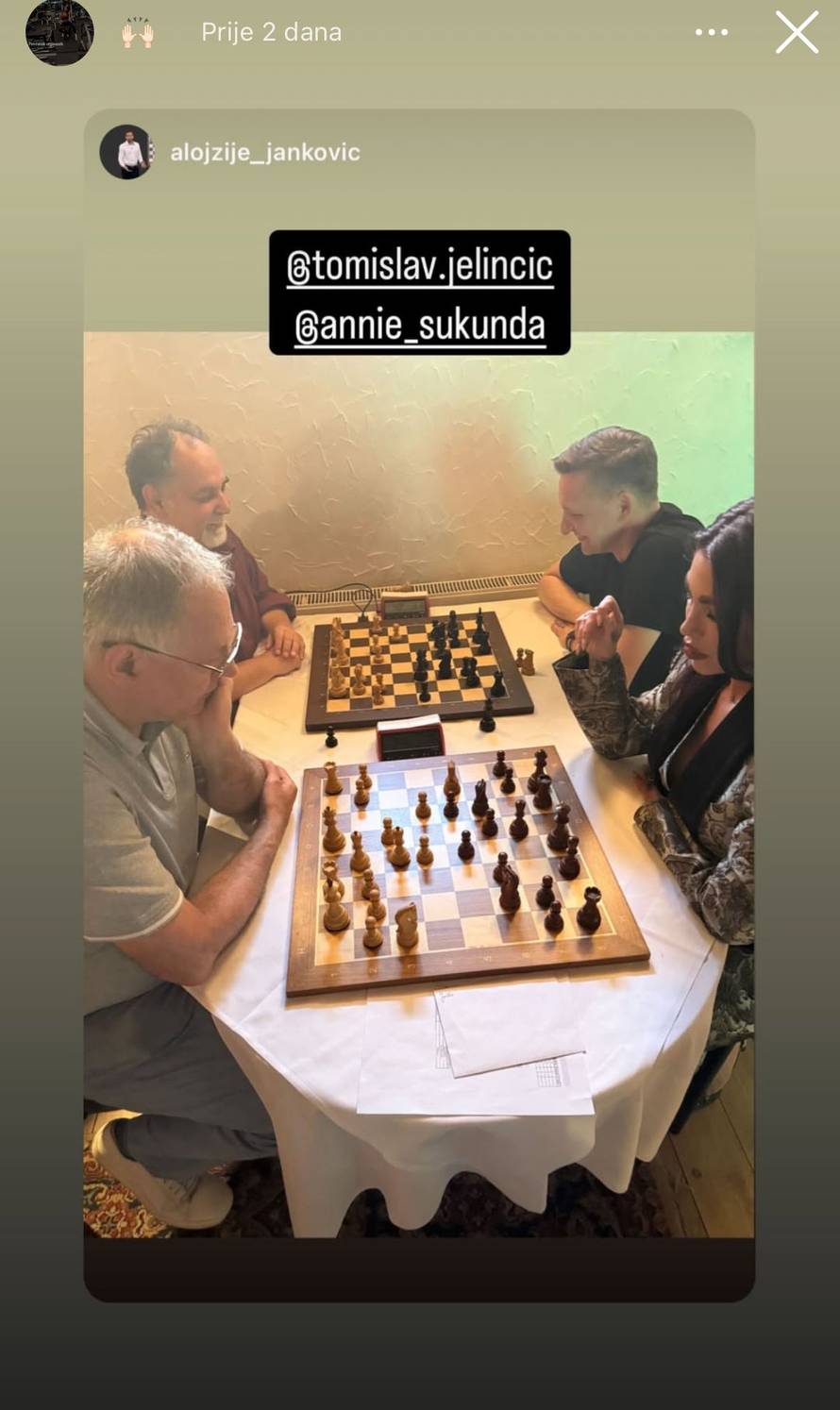 Damin gambit: Annie Šukunda bila na humanitarnom turniru u šahu, igrala je s Pervanom...