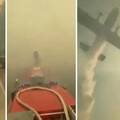 VIDEO Vatrogasce opkolila vatra u Sloveniji, spasio ih kanader: 'Dva sata smo bili odsječeni'