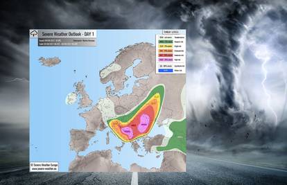 Severe Weather upozorio da je u Hrvatskoj moguć tornado!