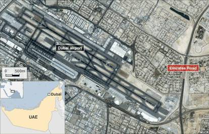 Dubai: Avion se zapalio pri polijetanju i pao uz cestu