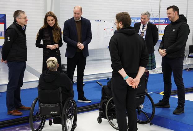 Britain's Prince William and Princess Kate visit Scotland