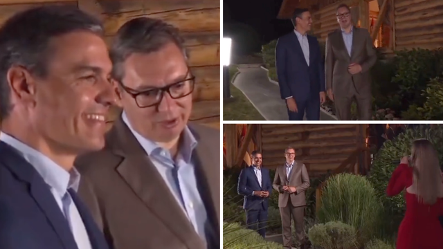 Internet gori: Pogledajte kako je Vučić izveo španjolskog premijera na romantičnu večeru