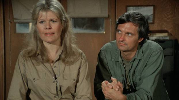 Loretta Swit and Alan Alda