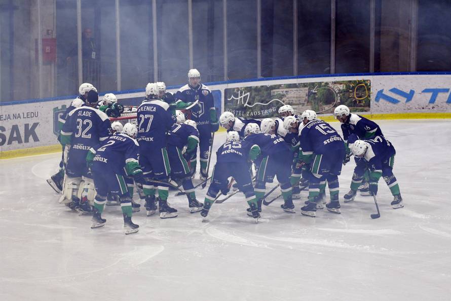 Sisak: Susret hokejaša Siska i Jesenica u Alpskoj hokejaškoj ligi