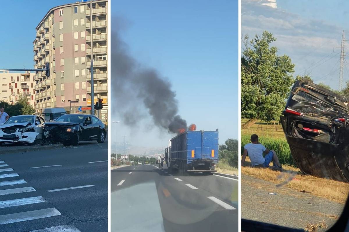 Kaos na cestama, nesreće od Slavonije do Dalmacije: 'Užas, auto se nekoliko puta prevrnuo'