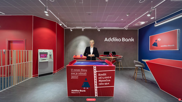 Addiko Bank: nagrada za inovaciju bankarske usluge